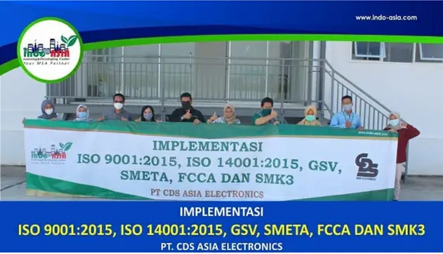 PT CDS Asia Electronics Perkuat Daya Saing Global lewat Sertifikasi Internasional