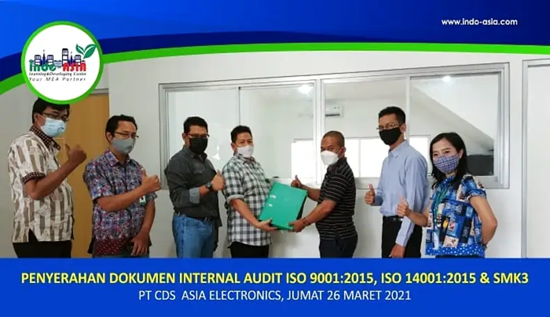 Penguatan Sistem Manajemen PT CDS Asia Electronics Melalui Penyerahan Dokumen Internal Audit ISO & SMK3