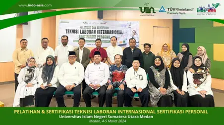 Cetak Teknisi Laboran Kelas Dunia, Indo Asia Academy Gandeng UIN Sumatera Utara Gelar Pelatihan dan Sertifikasi Internasional!