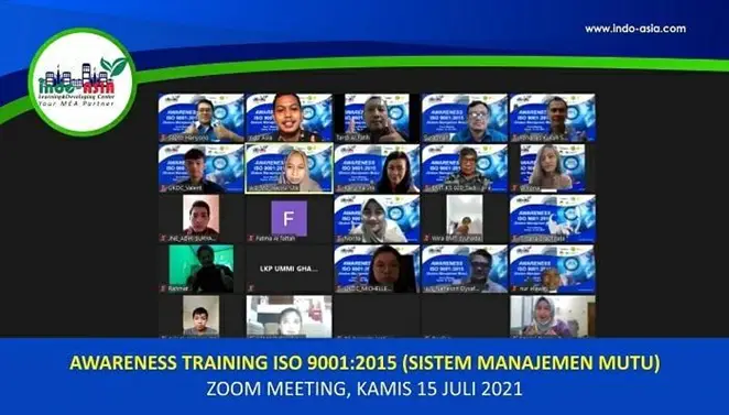 Raih Keunggulan Kompetitif! Webinar ISO 9001:2015 dari INDO ASIA ACADEMY Ungkap Rahasia Sistem Manajemen Mutu Efektif!