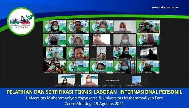 Tingkatkan Standar Internasional, UMY dan Universitas Muhammadiyah Pare Gelar Sertifikasi Teknisi Laboran Bersama Indo Asia Academy